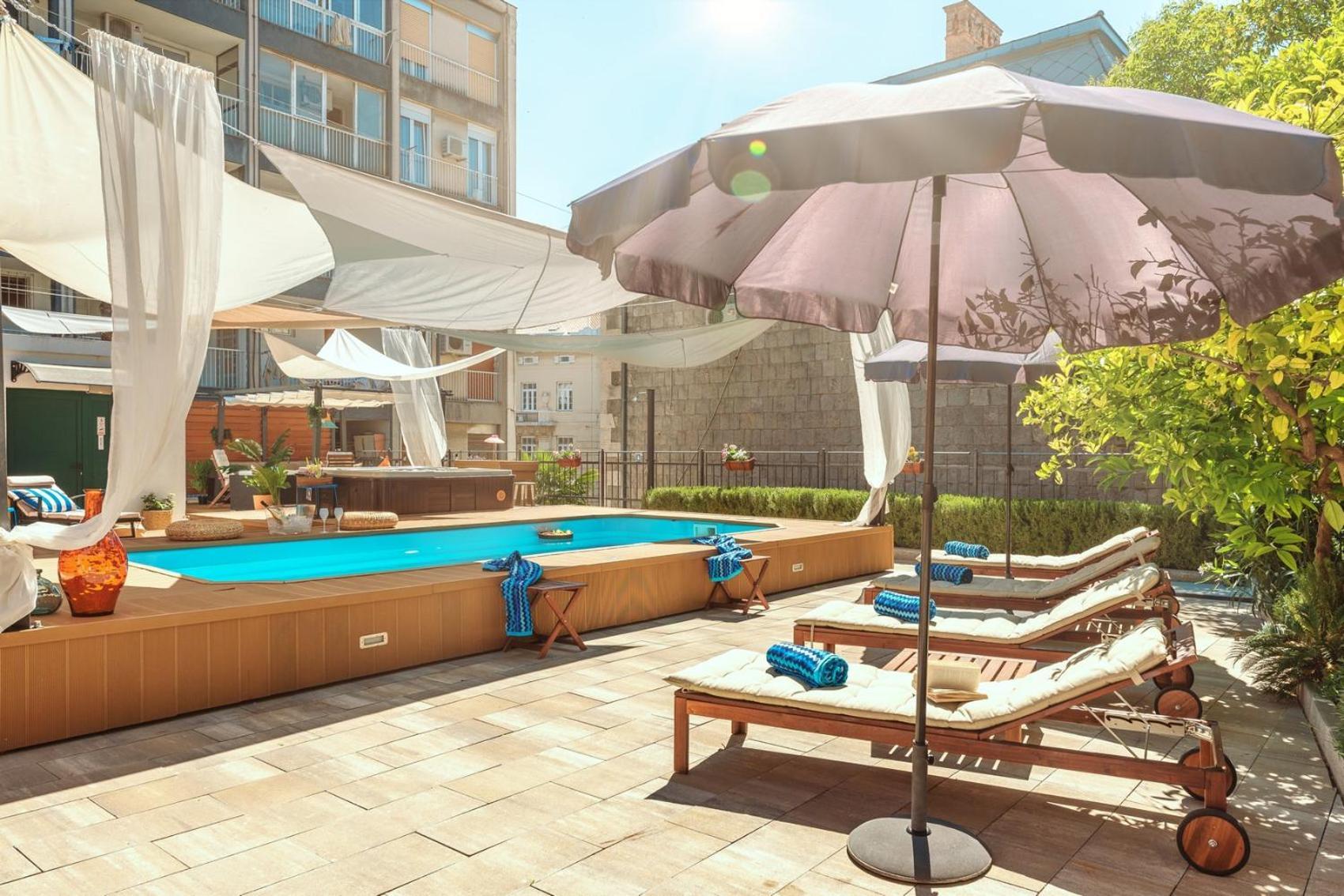 Evala Luxury Rooms With Pool And Garden 스플리트 외부 사진